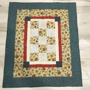 Hand sewn table runner.